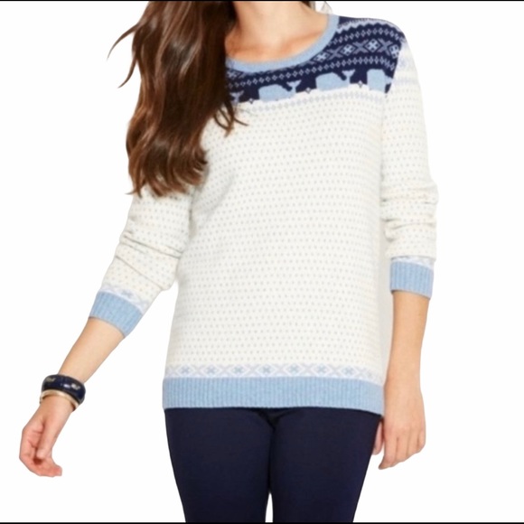 Vineyard Vines Sweaters - Vineyard Vines Whale Isle Fair Isle Wool Sweater